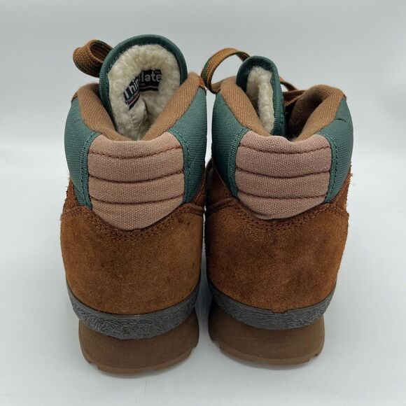 L.L. Bean Sherpa Leather Hiking Boots Kids 5 - Picture 3 of 6